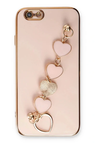 LitaeTrend iPhone 6 Kılıf Esila Silikon - Pudra - Resim 2