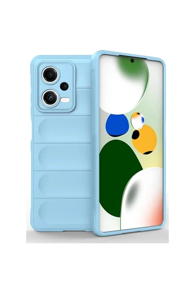 LitaeTrend Xiaomi Poco X5 5G Kılıf Optimum Silikon - Sky Blue ürün görseli 1