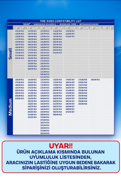 SnowSocks 3D Ekstra Dayanıklı Kar Çorabı - Resim 6