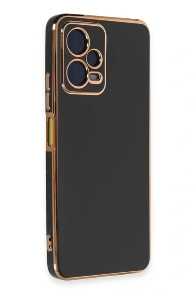 LitaeTrend Xiaomi Poco X5 5G Kılıf Volet Silikon - Siyah - Resim 2