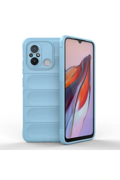 LitaeTrend Xiaomi Redmi 12C Kılıf Optimum Silikon - Sky Blue ürün görseli 1