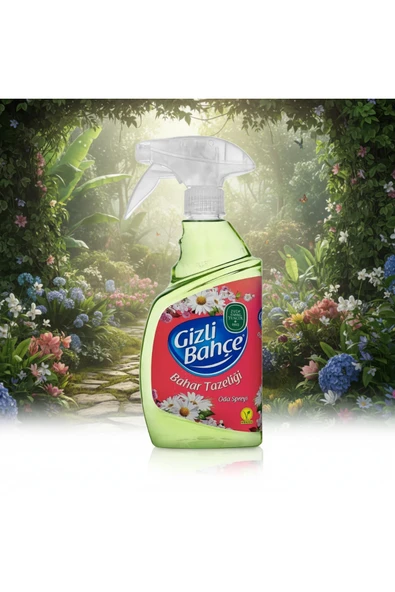 Eyüp Sabri Tuncer Gizli Bahçe Bahar Tazeligi  Oda Spreyi 500 ml - Resim 2