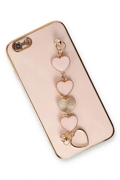 LitaeTrend iPhone 6 Kılıf Esila Silikon - Pudra - Resim 3