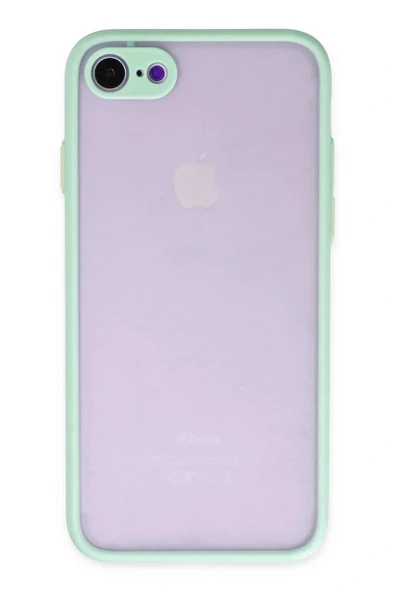LitaeTrend iPhone 7 Kılıf Montreal Silikon Kapak - Turkuaz ürün görseli 1