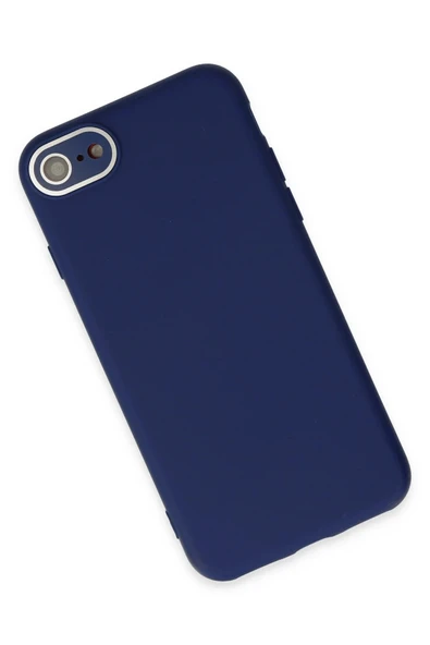 LitaeTrend iPhone 7 Kılıf Lansman Glass Kapak - Sky Blue - Resim 3