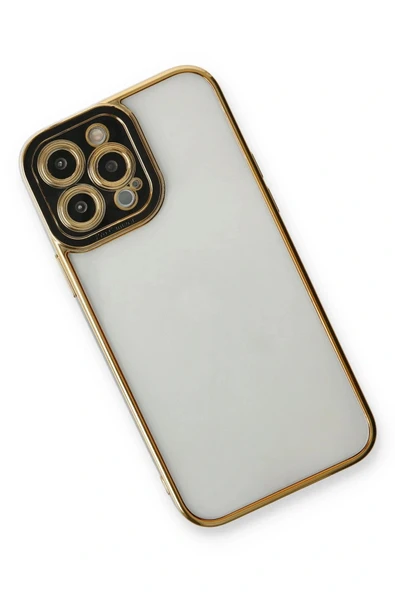 LitaeTrend iPhone 13 Pro Kılıf Liva Lens Silikon - Siyah - Resim 3