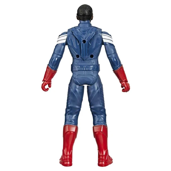 F9276 Marvel Titan Hero - Captain America Brave New World Aksiyon Figürü 30 cm - Resim 3