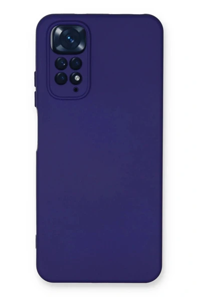 LitaeTrend Xiaomi Redmi Note 11 Kılıf Nano içi Kadife Silikon - Mor ürün görseli 1