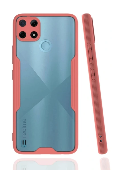 LitaeTrend Realme C25Y Kılıf Platin Silikon - Pembe ürün görseli 1
