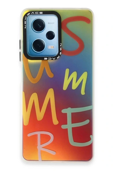 LitaeTrend Xiaomi Poco X5 5G Kılıf Estoril Desenli Kapak - Estoril - 3 - Resim 2