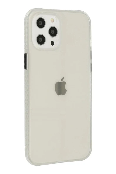 LitaeTrend iPhone 12 Pro Kılıf Miami Şeffaf Silikon - Şeffaf - Resim 3