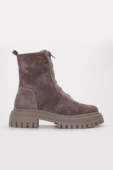 Hakiki Deri Kürklü  Kadın Klasik Bot 657KZA2511 ürün görseli