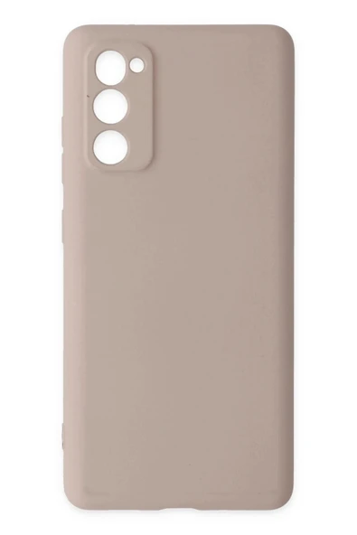 LitaeTrend Samsung Galaxy S20 FE Kılıf Nano içi Kadife Silikon - Pudra ürün görseli 1