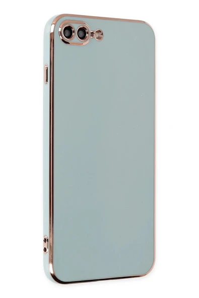 LitaeTrend iPhone 7 Plus Kılıf Volet Silikon - Açık Yeşil ürün görseli 1