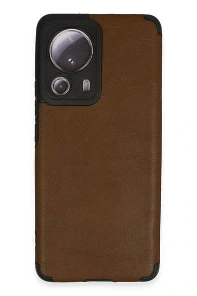 LitaeTrend Xiaomi Mi 13 Lite Kılıf Loop Deri Silikon - Kahverengi ürün görseli 1