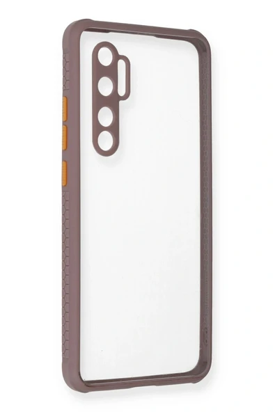 LitaeTrend Xiaomi Mi Note 10 Lite Kılıf Miami Şeffaf Silikon - Açık Mor ürün görseli 1