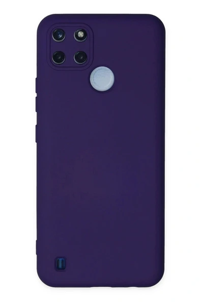 LitaeTrend Realme C25Y Kılıf Nano içi Kadife Silikon - Mor ürün görseli 1