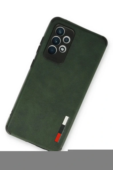 LitaeTrend Samsung Galaxy A73 5G Kılıf Loop Deri Silikon - Yeşil - Resim 2