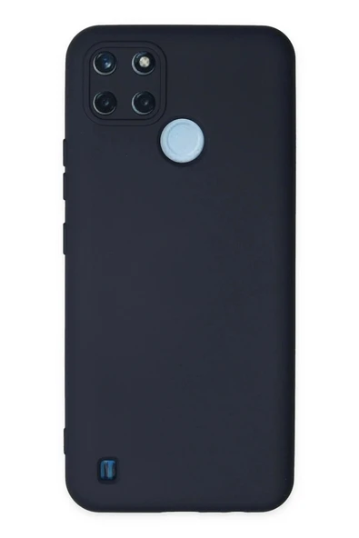 LitaeTrend Realme C25Y Kılıf Nano içi Kadife Silikon - Lacivert ürün görseli 1