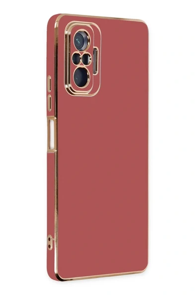 LitaeTrend Xiaomi Redmi Note 10 Pro Kılıf Volet Silikon - Kırmızı ürün görseli 1