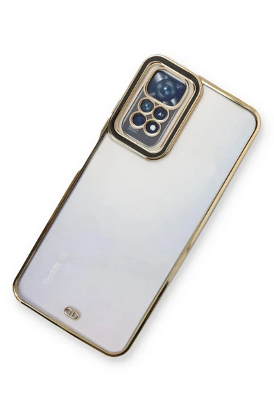 LitaeTrend Xiaomi Redmi Note 11 Kılıf Liva Lens Silikon - Siyah - Resim 3