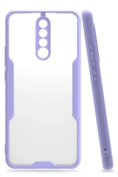 LitaeTrend Xiaomi Redmi 9 Kılıf Platin Silikon - Lila ürün görseli 1