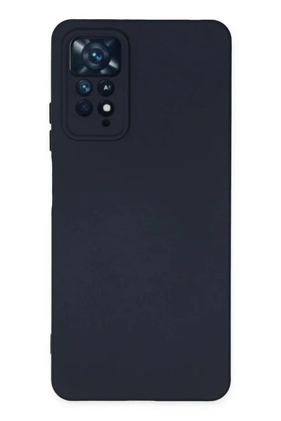 LitaeTrend Xiaomi Redmi Note 11 Pro Kılıf Nano içi Kadife Silikon - Lacivert ürün görseli 1