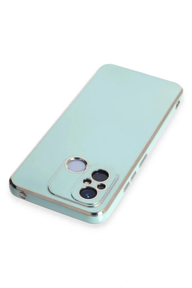 LitaeTrend Xiaomi Redmi 12C Kılıf Volet Silikon - Açık Yeşil - Resim 3