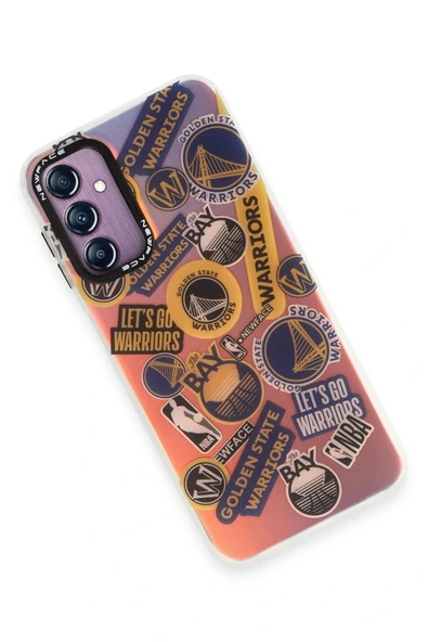 LitaeTrend Samsung Galaxy A14 4G Kılıf Estoril Desenli Kapak - Estoril - 13 - Resim 3