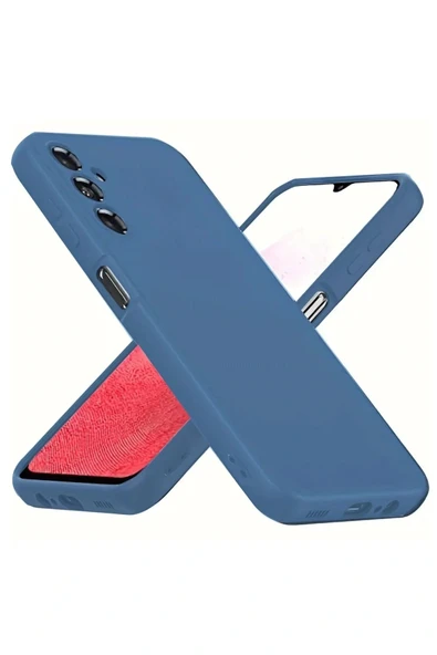 LitaeTrend Samsung Galaxy A34 5G Kılıf First Silikon - Mavi ürün görseli 1