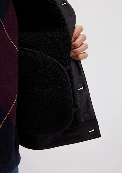 M0110460-71379 MAVİ CEKET JET SİYAH - Resim 5