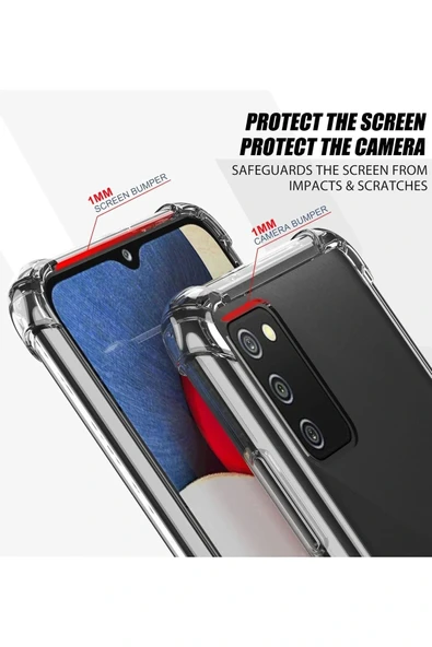 LitaeTrend Samsung Galaxy A02S Kılıf Olex Tpu Silikon - Resim 3