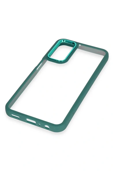 LitaeTrend Samsung Galaxy A14 4G Kılıf Dora Kapak - Haki Yeşil - Resim 5