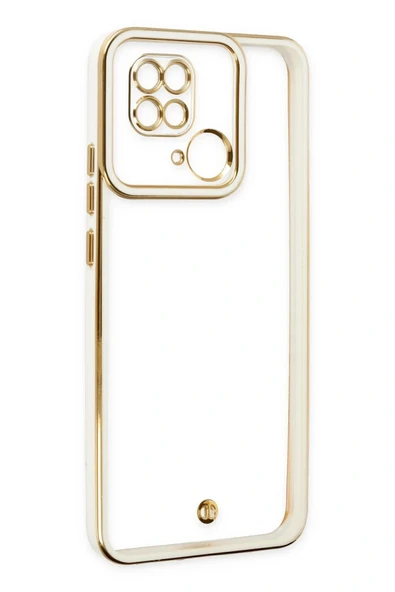 LitaeTrend Xiaomi Redmi 10C Kılıf Liva Lens Silikon - Beyaz - Resim 4