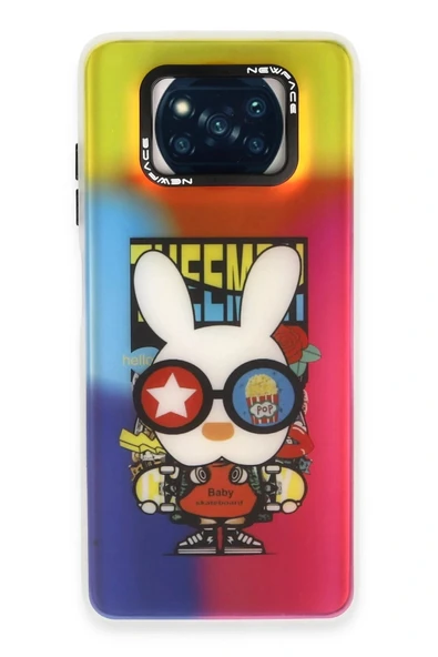 LitaeTrend Xiaomi Pocophone X3 Kılıf Estoril Desenli Kapak - Estoril - 10 - Resim 2