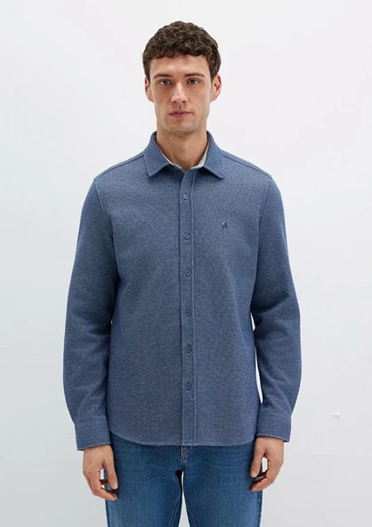 M0211763-70718 MAVİ UZUN KOL GÖMLEK ürün görseli