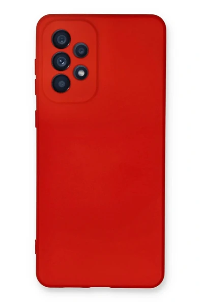 LitaeTrend Samsung Galaxy A53 5G Kılıf Nano içi Kadife Silikon - Kırmızı ürün görseli 1