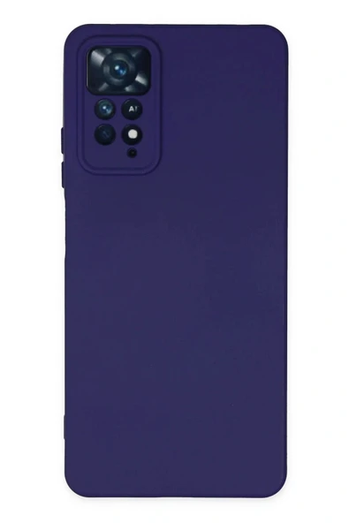 LitaeTrend Xiaomi Redmi Note 11 Pro Kılıf Nano içi Kadife Silikon - Mor ürün görseli 1