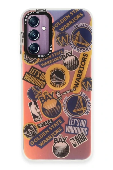 LitaeTrend Samsung Galaxy A14 4G Kılıf Estoril Desenli Kapak - Estoril - 13 - Resim 2