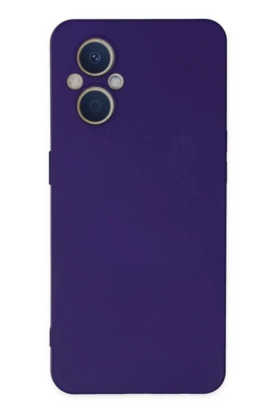 LitaeTrend Oppo Reno 7 Lite Kılıf Nano içi Kadife Silikon - Mor ürün görseli 1