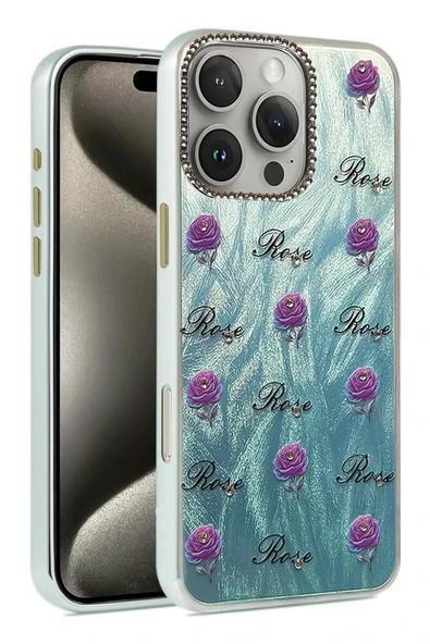 LitaeTrend iPhone 16 Pro Max Kılıf Blade Aynalı Desenli Kapak - Desen 9 ürün görseli 1