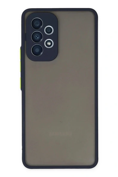 LitaeTrend Samsung Galaxy A73 5G Kılıf Montreal Silikon Kapak - Lacivert ürün görseli 1