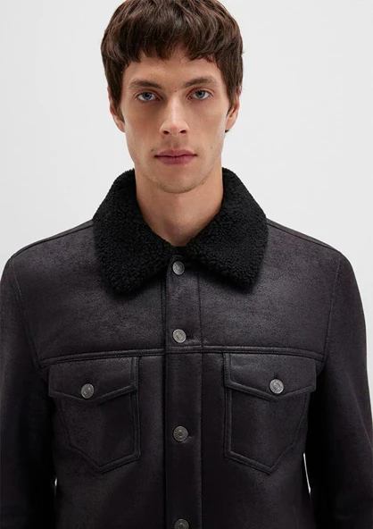 M0110460-71379 MAVİ CEKET JET SİYAH - Resim 4