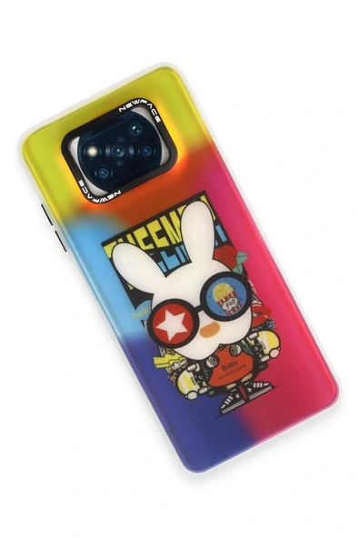 LitaeTrend Xiaomi Pocophone X3 Kılıf Estoril Desenli Kapak - Estoril - 10 - Resim 3