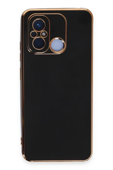 LitaeTrend Xiaomi Redmi 12C Kılıf Volet Silikon - Siyah ürün görseli 1