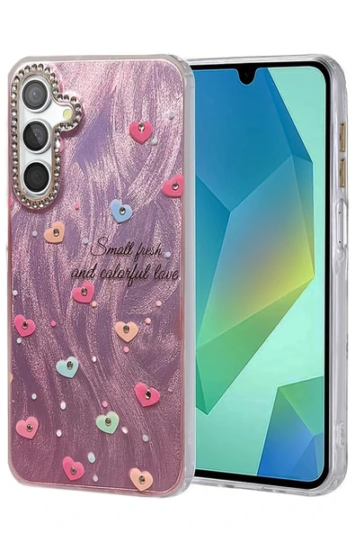 LitaeTrend Samsung Galaxy S24 FE Kılıf Blade Aynalı Desenli Kapak - Desen 8 ürün görseli 1