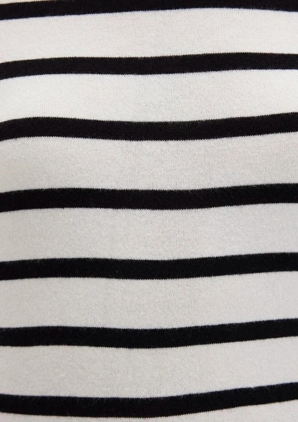 M1710545-85407 MAVİ BASİC KAZAK - Resim 6