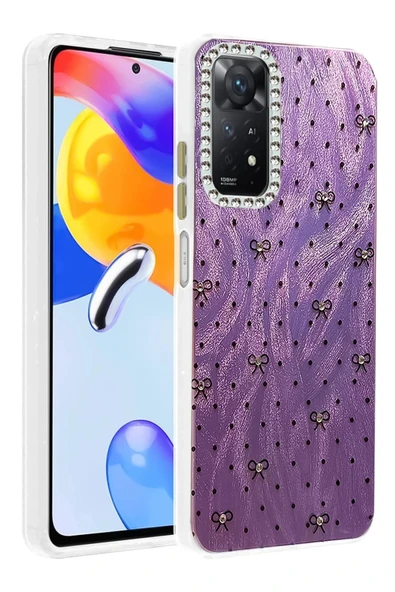 LitaeTrend Xiaomi Redmi Note 12 Pro 4G Kılıf Blade Aynalı Desenli Kapak - Desen 2 ürün görseli 1