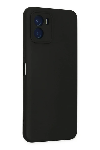 LitaeTrend Vivo Y15S Kılıf Nano içi Kadife Silikon - Siyah - Resim 3