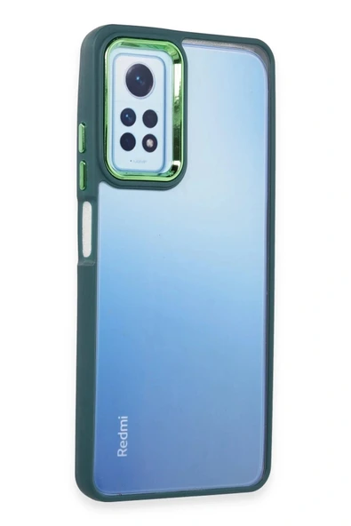 LitaeTrend Xiaomi Redmi Note 12 Pro 4G Kılıf Dora Kapak - Haki Yeşil - Resim 2